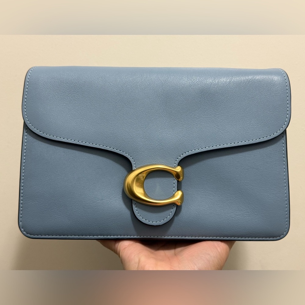 Coach Chain Tabby shoulder bag in Bluebell